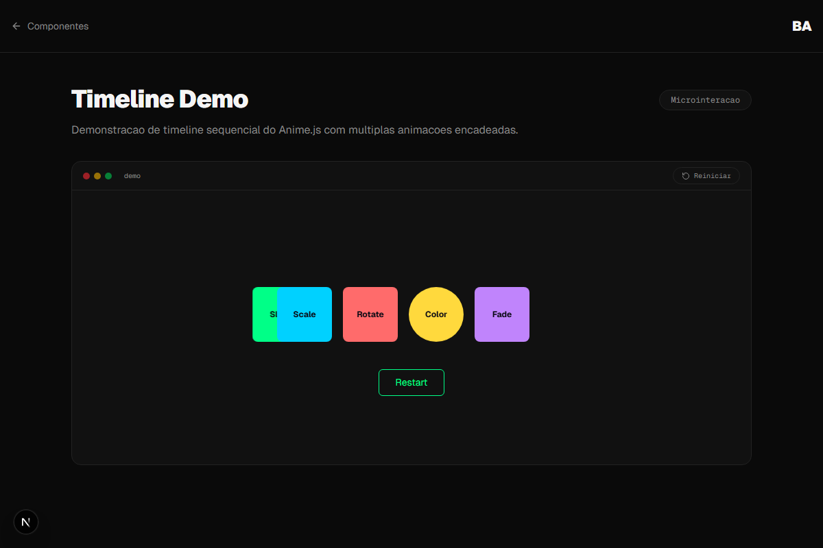 Timeline Demo
