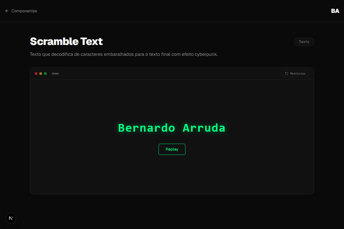 Scramble Text (GSAP)