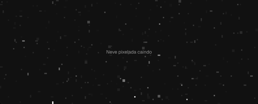 Pixel Snow
