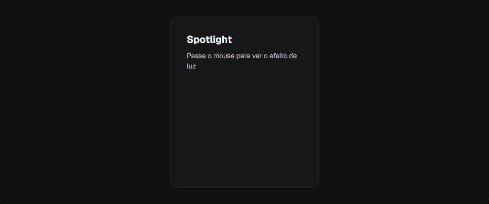 Spotlight Card